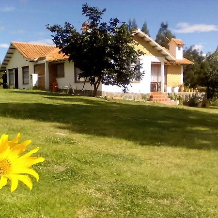 Pensjonat Hospedaje Y Zona De Camping Pistacho Villa de Leyva Zewnętrze zdjęcie