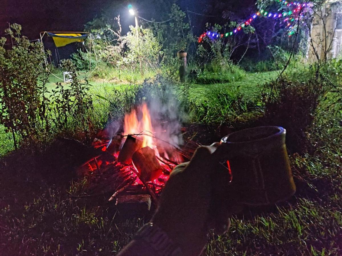Pensjonat Hospedaje Y Zona De Camping Pistacho Villa de Leyva Zewnętrze zdjęcie