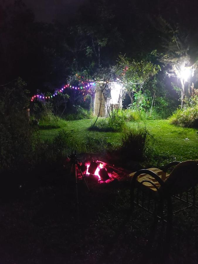 Pensjonat Hospedaje Y Zona De Camping Pistacho Villa de Leyva Zewnętrze zdjęcie